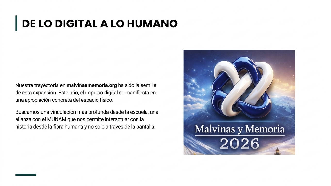 resumen de la actualización 2026 de Malvinas Y Memoria